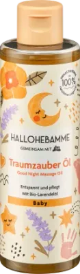 HALLOHEBAMME Babyöl夢想魔法 嬰兒油 Traumzauber, 200 ml