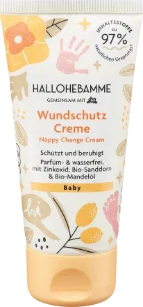 HALLOHEBAMME Wundschutzcreme屁屁霜, 50 ml