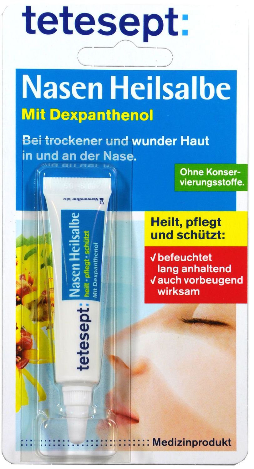 Tetesept Nasenheilsalbe,鼻癒合軟 5 g