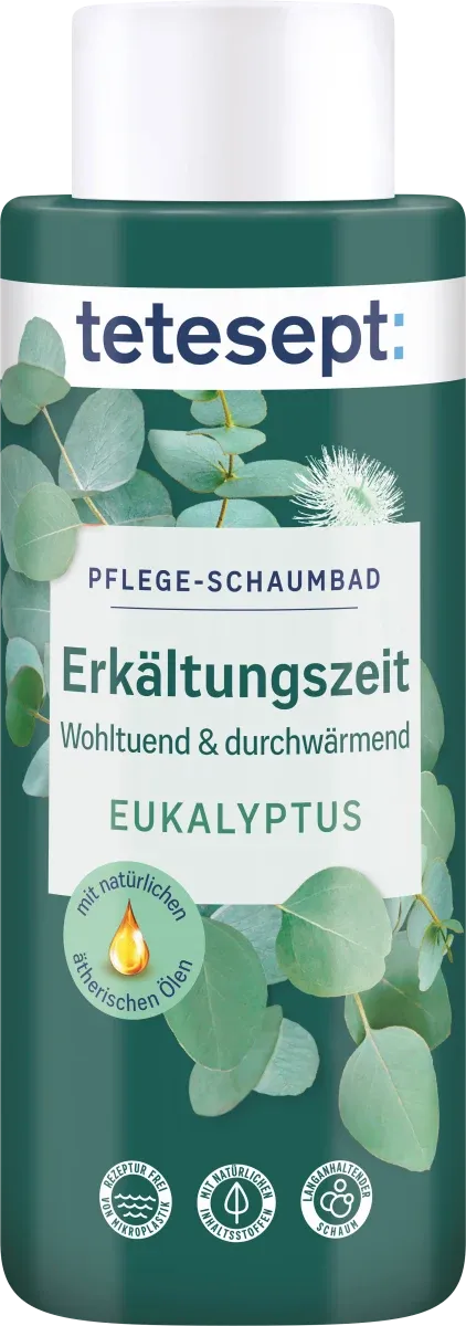 tetesept 泡泡浴冷時間Schaumbad Erkältungszeit, 420 ml