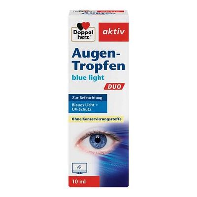 Doppelherz  藍光雙效眼藥水，10 毫升 Augen-Tropfen blue light Duo