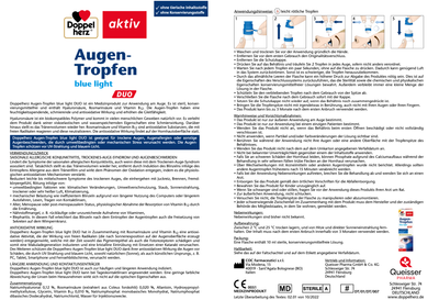 Doppelherz  藍光雙效眼藥水，10 毫升 Augen-Tropfen blue light Duo