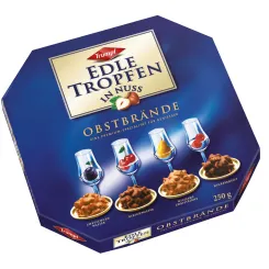 Trumpf Edle Tropfen in Nuss Klassische Brände 250g