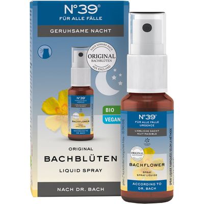 Bach 有機巴哈花精噴霧 No39 夜用 Bachblüten Spray No39 Nacht