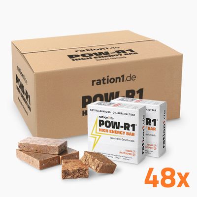 POW-R1®緊急能量包 High Energy Notvorrat, 24 Tage Paket, 20 Jahre haltbar 素食