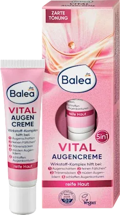 德國Balea 芭樂雅Vital 活力眼霜 ，15 毫升