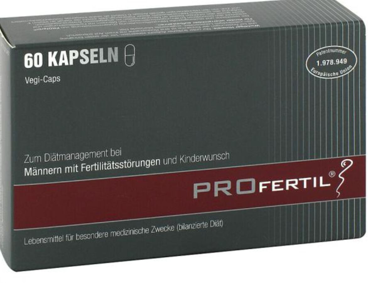 德國 Profertil  富精多  精子 60 入 一個月份
