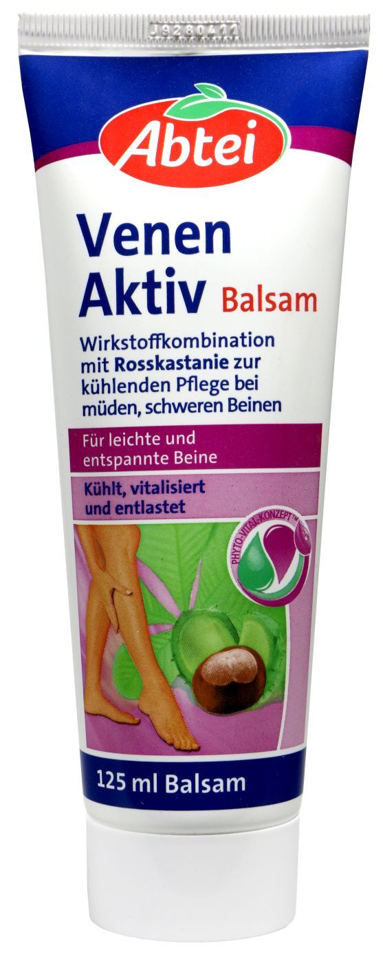 Abtei 七葉樹靜脈 乳霜Venen Aktiv Balsam, 125 ml