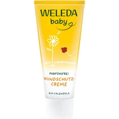 德國Weleda金盞花尿布疹霜 嬰兒屁屁乳霜75ml 有機品質