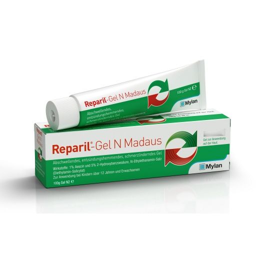 REPARIL-Gel N Madaus 100g 痛膏 - 雙重功效，緩解爆裂和疼痛
