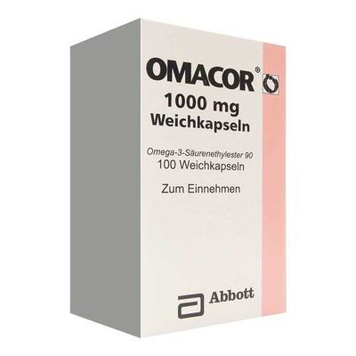 Omacor 1.000 mg Weichkapseln, 100 入