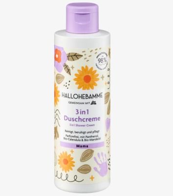 HALLOHEBAMME Duschcreme沐浴霜三合一 3in1, 200 ml