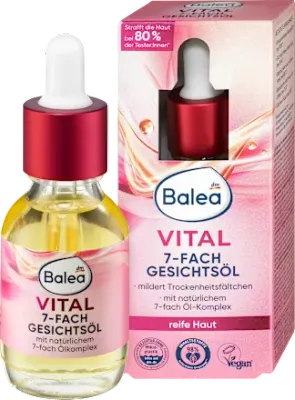 德國Balea 芭樂雅Vital 七效活力臉部精油 ，30 毫升