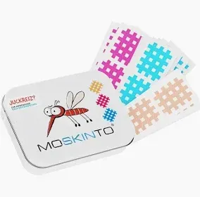 Moskinto 魔法格 蚊蟲叮咬ok繃 42入鐵盒