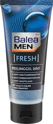 德國Balea 芭樂雅 男士 去角質凝膠 3 合 1，100 毫升