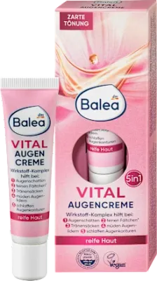 德國Balea 芭樂雅Vital 活力眼霜 ，15 毫升