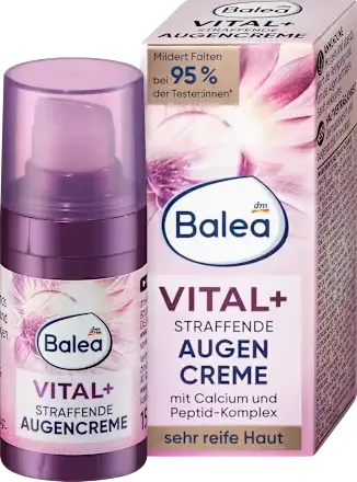德國Balea 芭樂雅Vital 活力眼霜 ，15 毫升