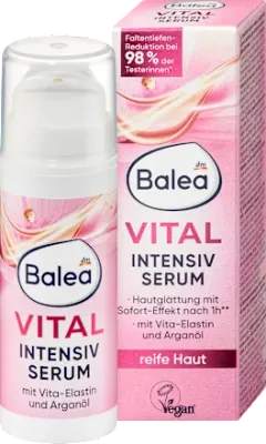 德國Balea 芭樂雅Vital 活力精華精華Balea Serum Vital Intensiv, 30 ml，30 毫升