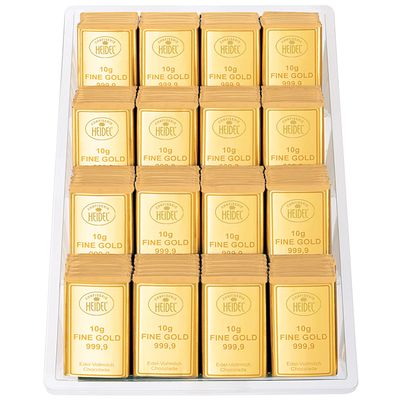 Heidel 金條牛奶巧克力Gold-Täfelchen 108入