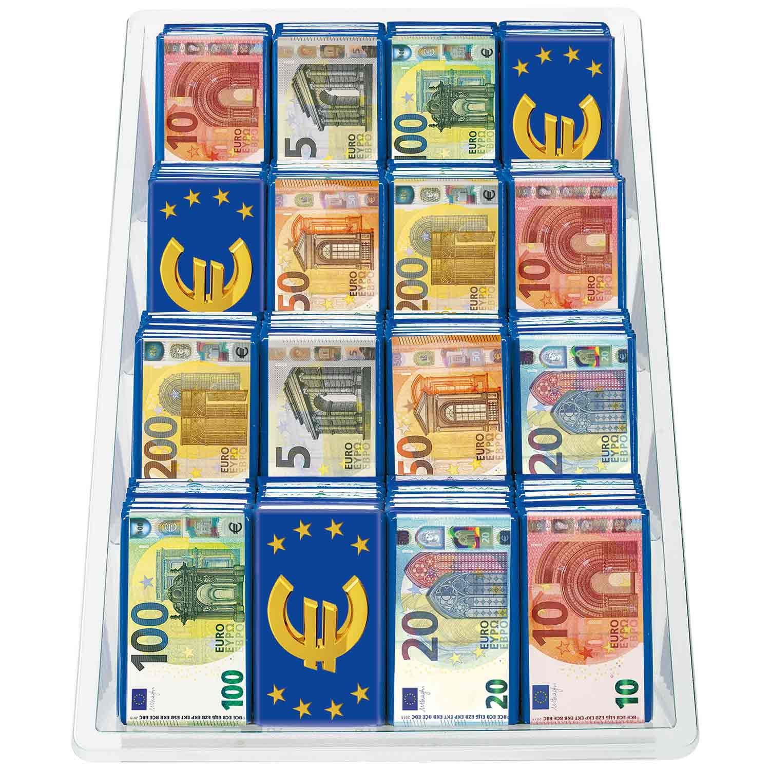 Heidel 歐元牛奶巧克力Gold-Täfelchen 140入