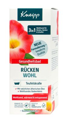 Kneipp 克奈普健康沐浴乳（背部及肩部），100毫升 Gesundheitsbad Rücken &amp; Schulter,