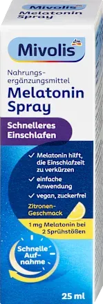 Mivolis Melatonin Spray, 25 ml