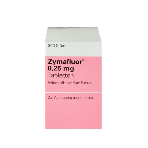 <托運限時購>小哈氟Zymafluor 氟0.25mg - 奧地利包裝300入-盒 (12.2027 效期）  (0 至 3 歲)
