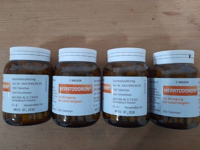 薇莉達 Weleda 肝的禮物錠 200 顆,  （有效期限至07/2030)