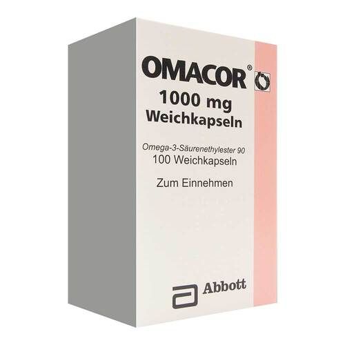 Omacor 1.000 mg Weichkapseln, 100 St