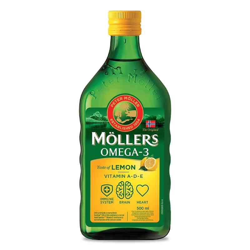 Möller's Omega 3 Cod Liver Oil | Nordic Omega 3 Dietary Supplement with EPA, DHA, Vitamin A, D,  E 500ml