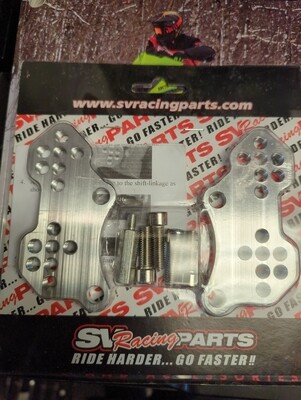 Rear Sets Plates/Screws Rear Sets Plates/Screws