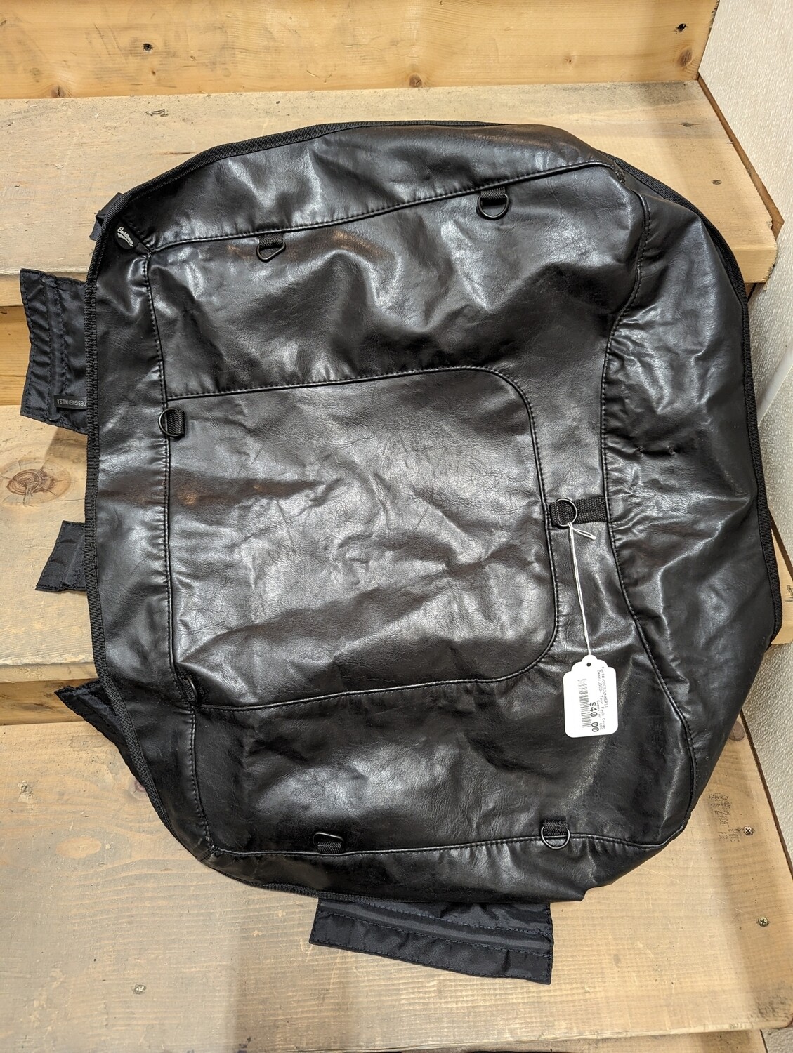 USED- Leather HD Tour pack Cover
