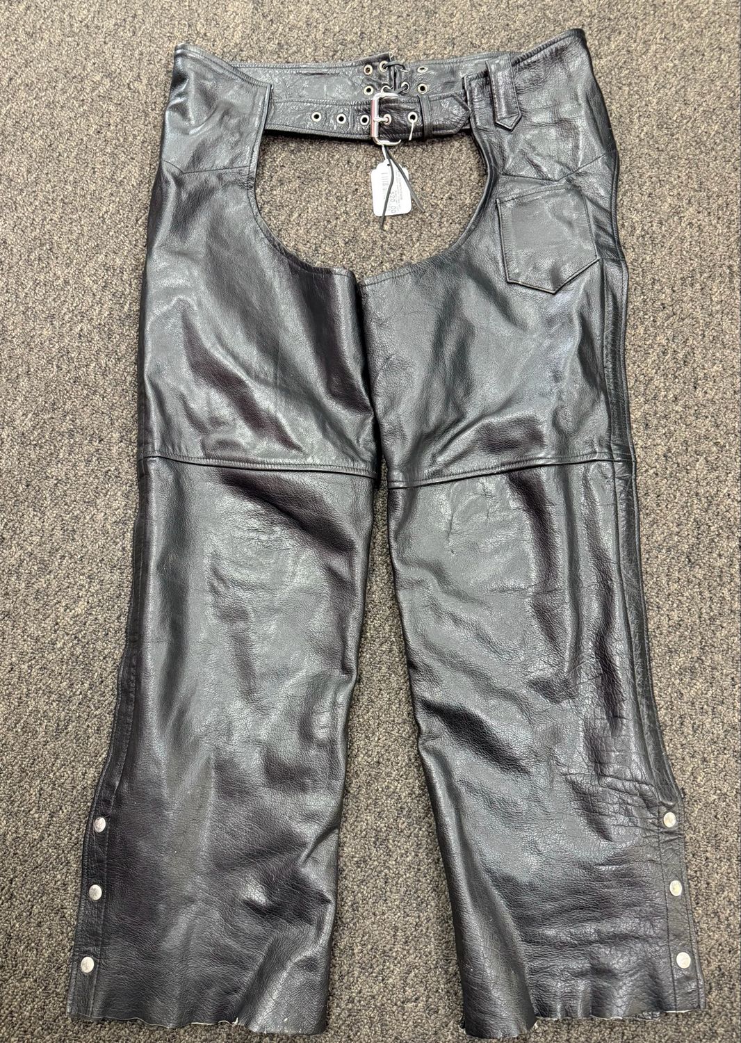 Leather Chaps Unisex 34