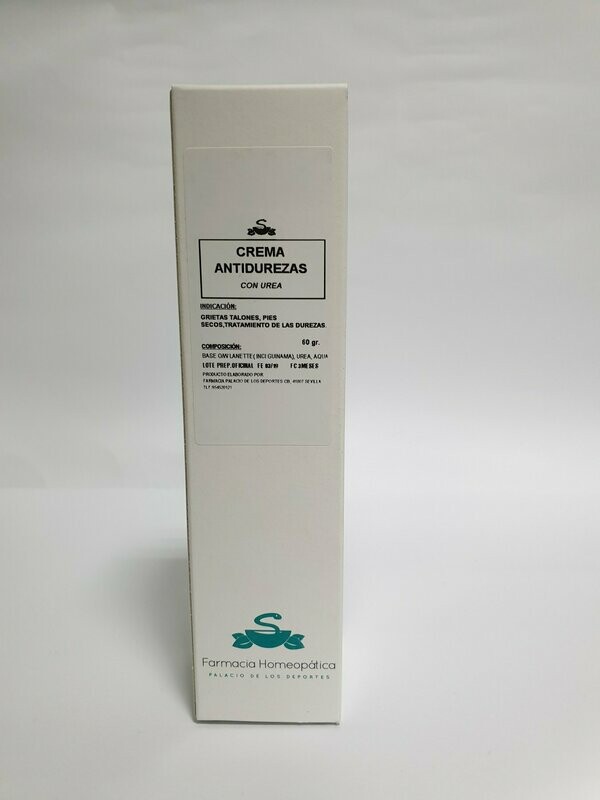 Crema emoliente antidurezas con urea