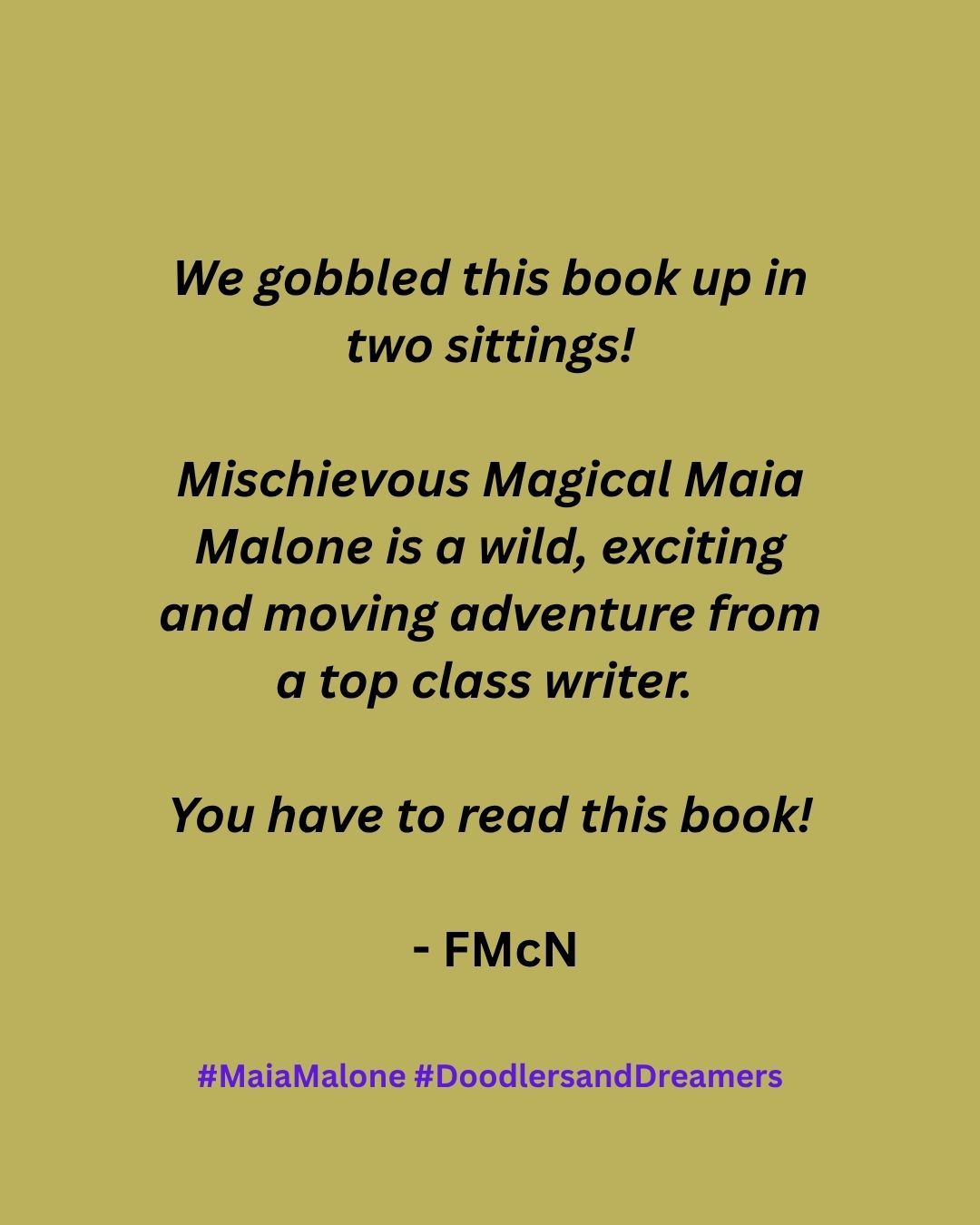 Out Soon! Mischievous Magical Maia Malone