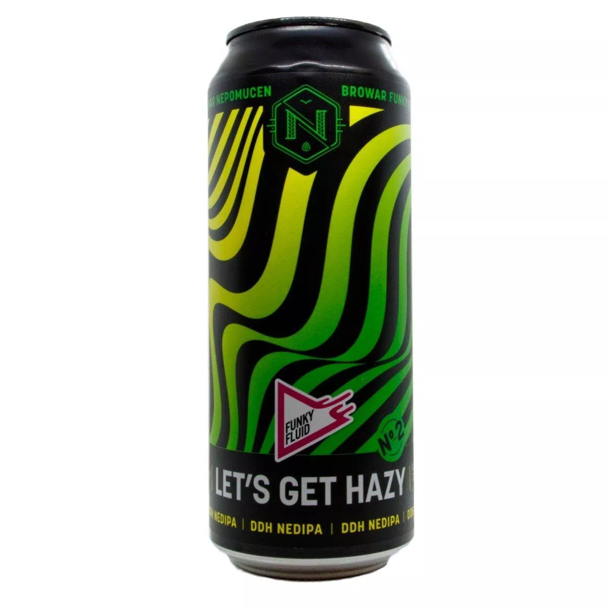 Funky Fluid Let's Get Hazy No. 2 CANS 50cl Funky Fluid Let's Get Hazy No. 2 CANS 50cl