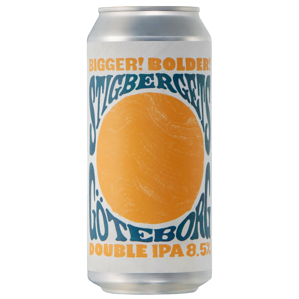 Stigbergets Bigger! Bolder! CANS 44cl Stigbergets Bigger! Bolder! CANS 44cl