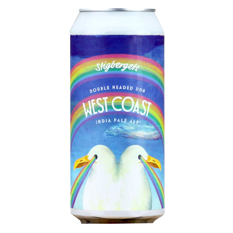 Stigbergets Double Headed DDH West Coast IPA CANS 44cl Stigbergets Double Headed DDH West Coast IPA CANS 44cl