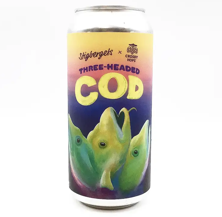 Stigbergets Three Headed Cod CANS 44cl Stigbergets Three Headed Cod CANS 44cl