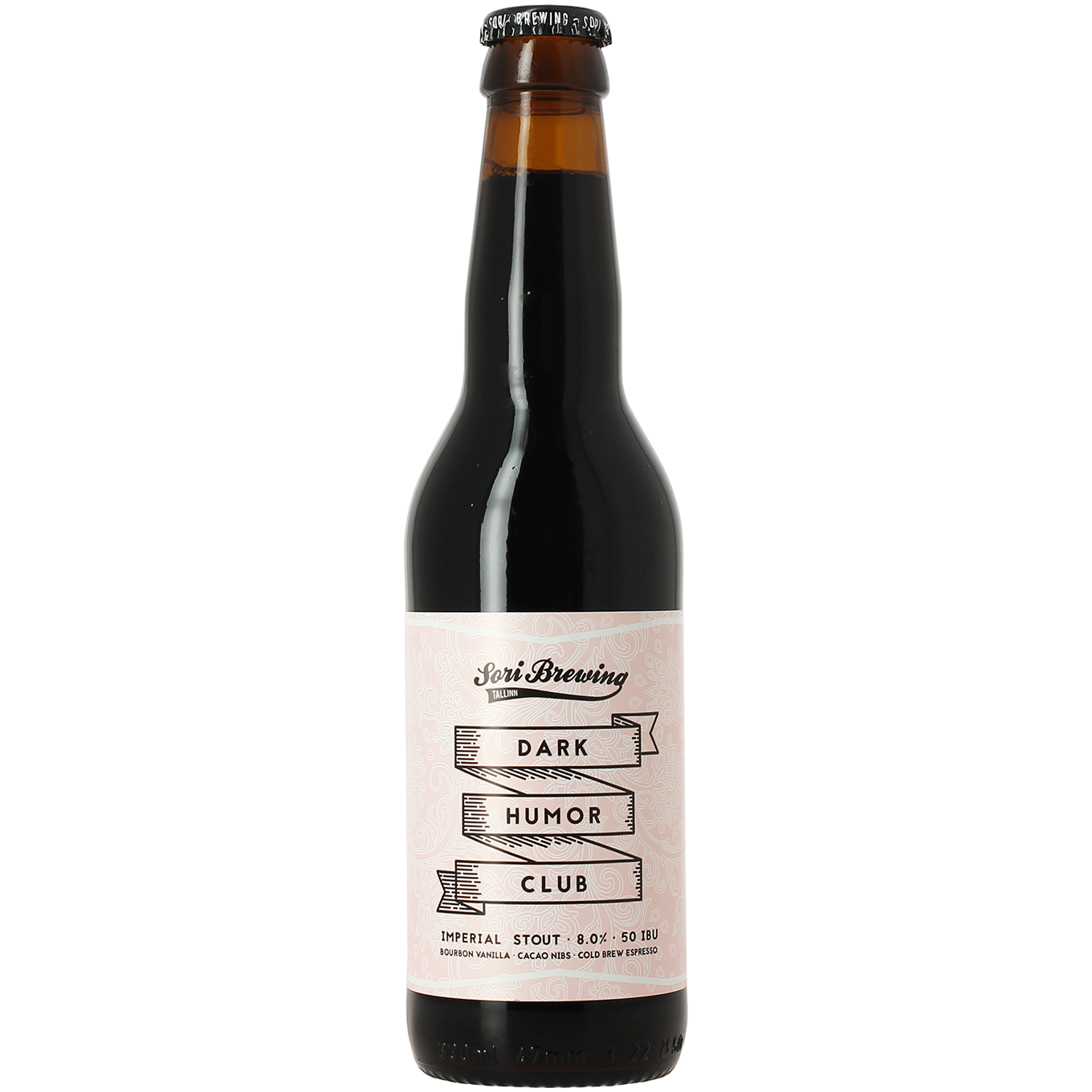 Sori Dark Humor Club Bourbon Vanilla 33cl Sori Dark Humor Club Bourbon Vanilla 33cl