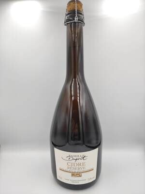 Cidrerie Famille Dupont (FR) - Cidre Cuvée Réserve - 75cl - 7,5% Cidrerie Famille Dupont (FR) - Cidre Cuvée Réserve - 75cl - 7,5%