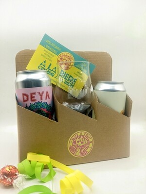 COFFRET HOPS ! - 2 Pale Ales + 3 IPA en canettes 44,5 cl + 1 verre - que des nouveautés !