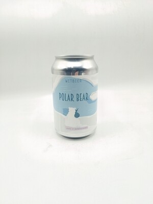Brasserie Brewing Bears (FR) - Polar Bear - Wheat Beer - Witbier / Blanche - 4% - Canette 33cl