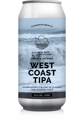 Cloudwater Brew Co. (UK) - Picture A Wave At Reynisfjara (West Coast TIPA - 10.5%) - Canette 44cl