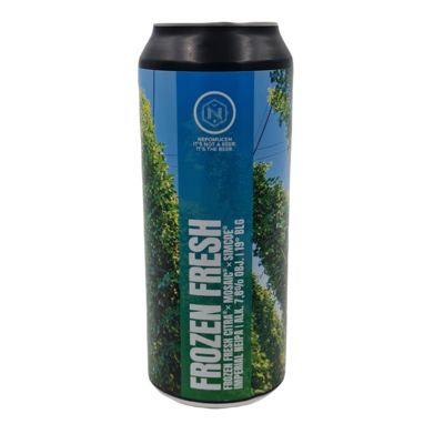 Nepomucen (Pol) - Frozen Fresh (Double New England IPA) 7.8% - Canette 50cl Nepomucen (Pol) - Frozen Fresh (Double New England IPA) 7.8% - Canette 50cl
