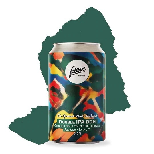 Brasserie Fauve (FR) - Le Grand Vent Du Sud (Double New England IPA 6.5%) - Canette 33cl