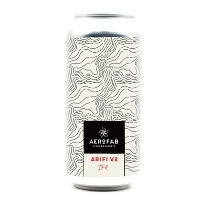 Aerofab (FR) - Arifi V2 (New England IPA, 6%) - canette 44cl