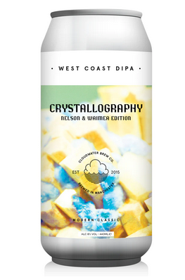 Cloudwater Brew Co. (UK) - Crystallography Nelson & Waimea - (West Coast / Double IPA) 8° - Canette 44cl