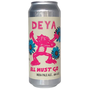 DEYA Brewing Company (UK) - 
All Must Go (New England IPA / Hazy 6.6%) - Canette 50cl