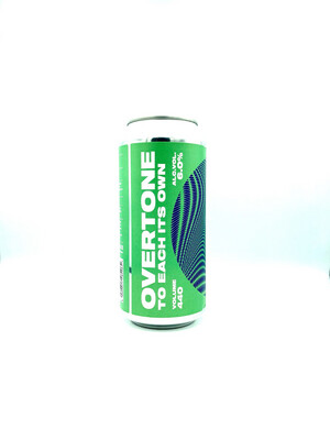 Overtone Brewing Co - To Each Its Own (IPA - New England / Hazy - 6°) - Canette 44cl